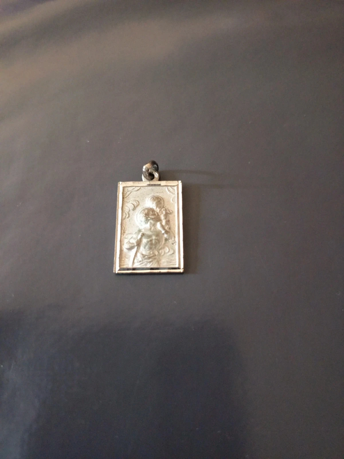 Médaille St Christophe métal